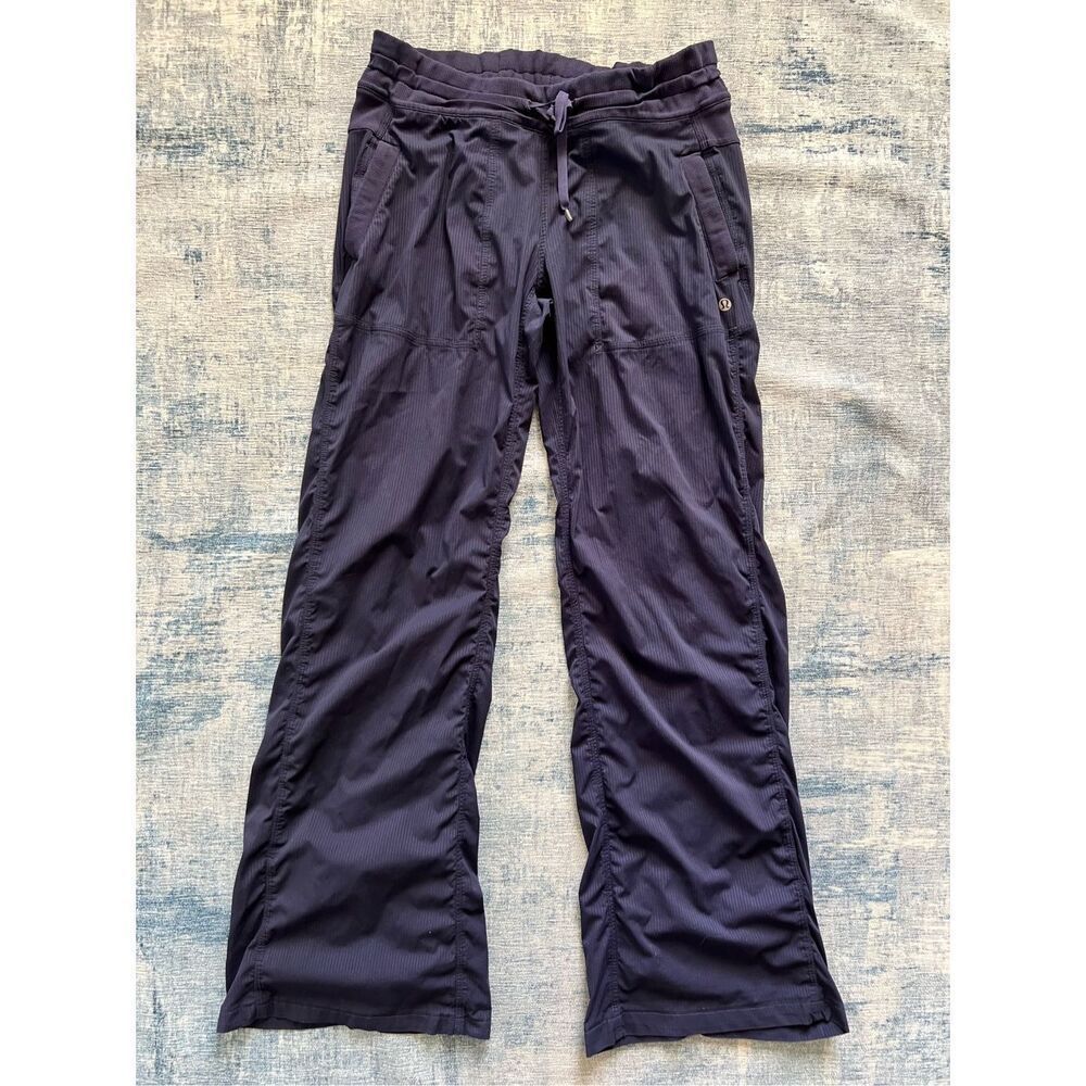 Lululemon True Navy Dance Studio Mid-Rise Pant *Full Length Size 8
